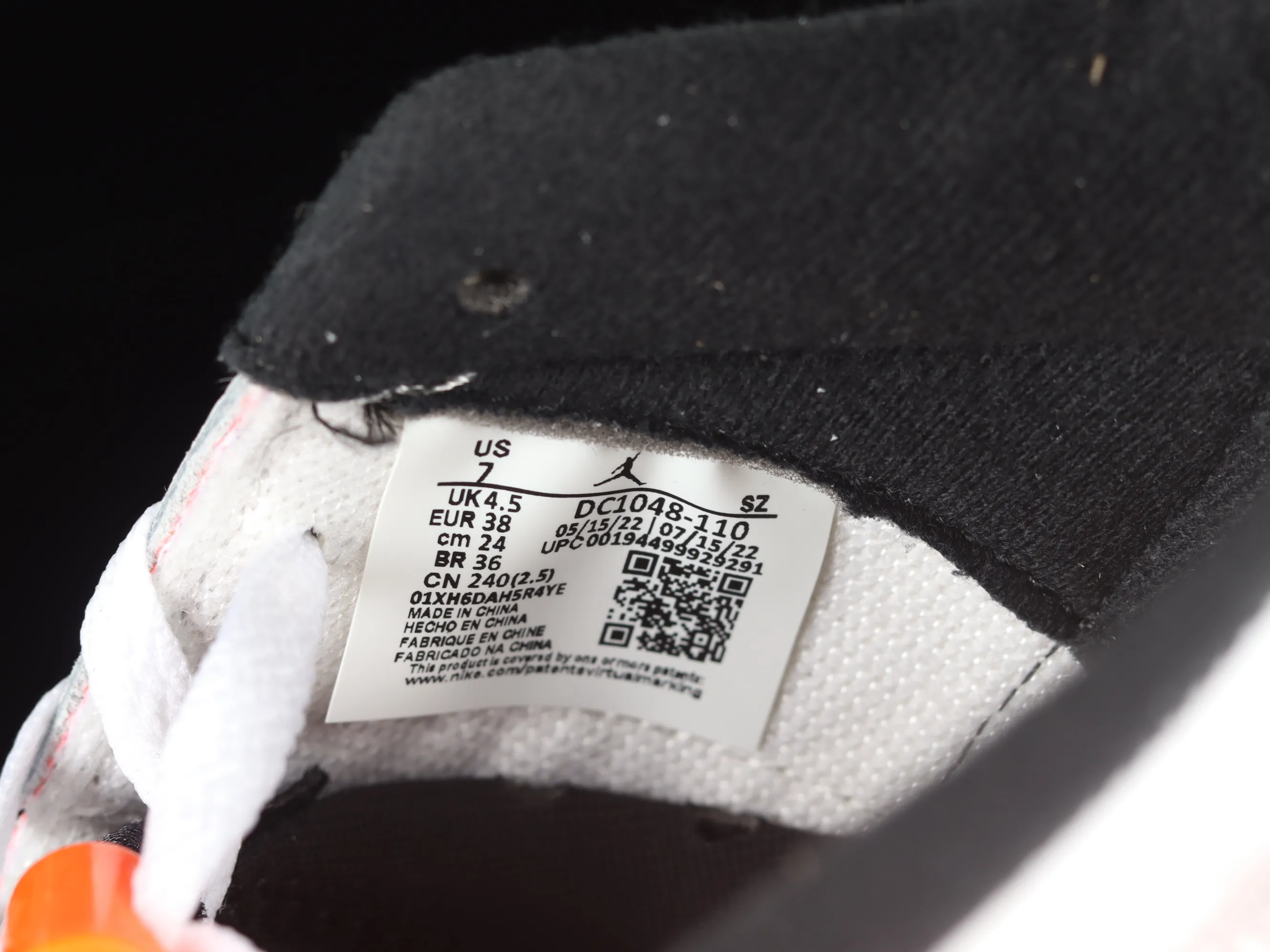 All categories Air Jordan Jordan series basketball shoes Air Jordan 6 Air Jordan 6 Low "Dongdan" AJ6 Joe 6 sunset low-top basketball shoes DC1048-110